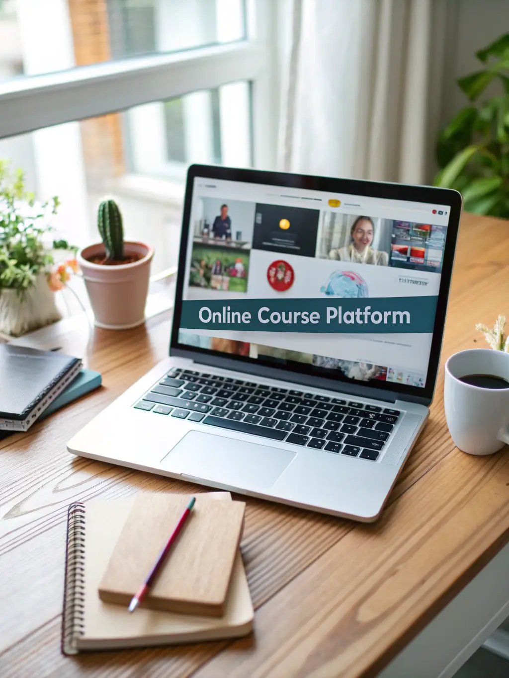 A screenshot of an online course platform showing progress tracking and AI-based feedback, with a clean and intuitive user interface.